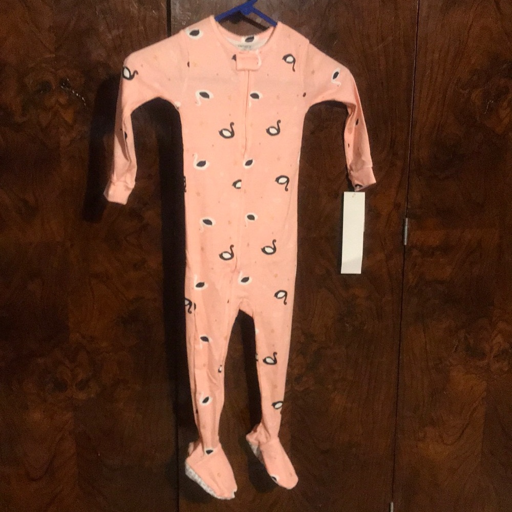 2T Girl’s Footie Pajamas